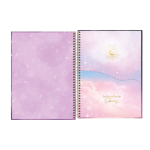 CADERNO ESPIRAL CAPA DURA UNIVERSITARIO 1 MATERIUA MAGIC 80 FOLHAS - LILLA PAPER (5)