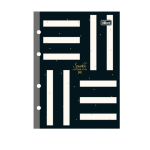 REFIL TILIFLEX PARA CADERNO ARGOLADO COLEGIAL WEST VILLAGE 80 FOLHAS
