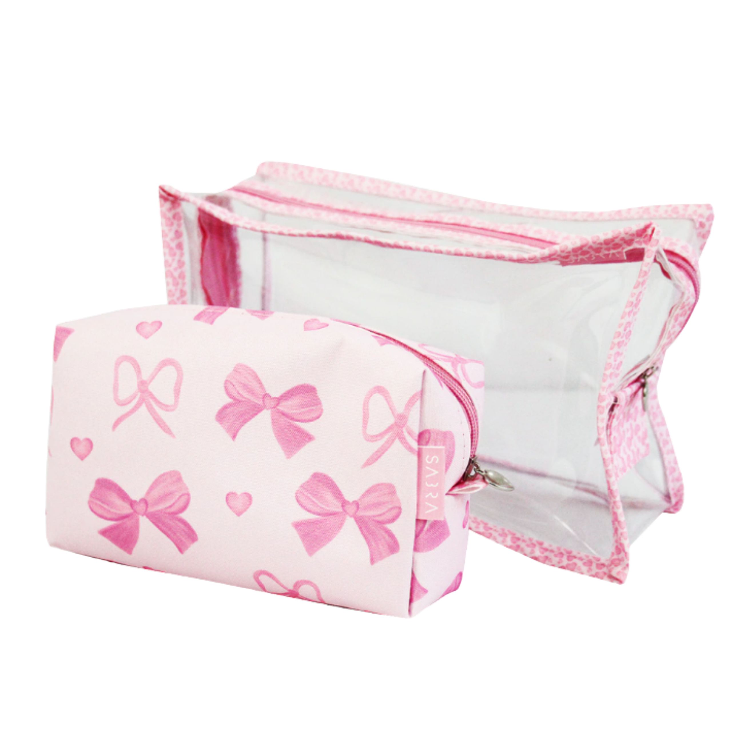 Necessaire Retangular + Estojo Godão Lacinhos 1